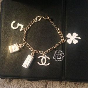 Chanel charm bracelet