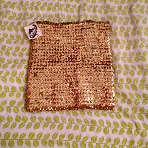 Sequin Tube Top/skirt VINTAGE