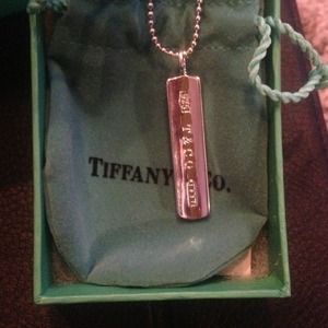 Tiffany silver necklace