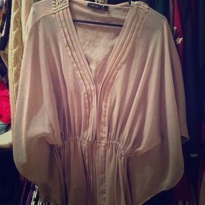 Tan dress shirt