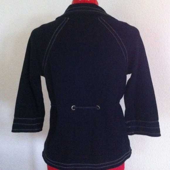 ❌SOLD❌ Liamolly Navy Blazer 🌸NWT🌸 - Picture 2 of 3