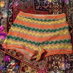 Adorable knit shorts!