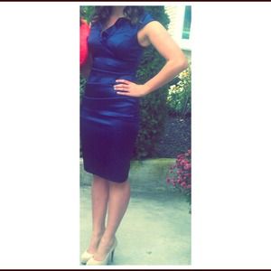 Semi formal blue dress