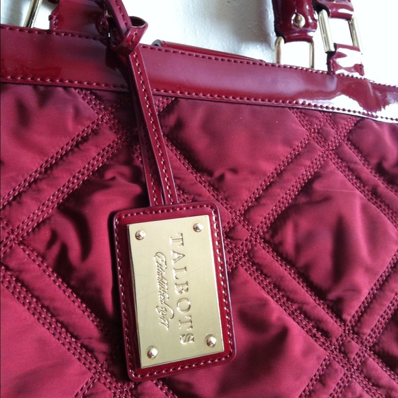 Authentic Talbots Red Medium Fashion Bag