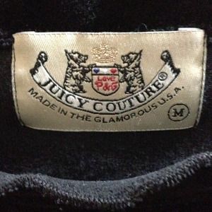 Black Juicy Couture Top