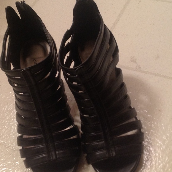 Heeled Boots black size 8w