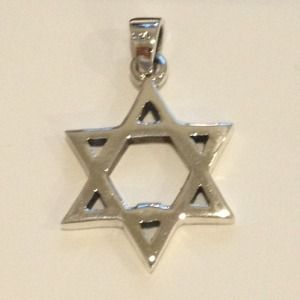 Sterling Silver Star of David Pendant