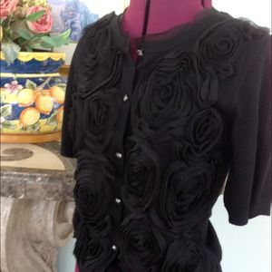 Ann Taylor Loft Sweet Blooms Sweater