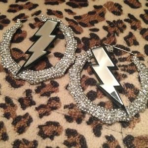 **SOLD IN BUNDLE** Lighting Bolt earrings