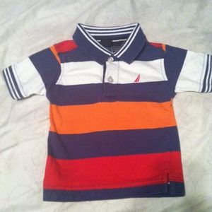 🎉SOLD🎉Baby Boy Nautica Shirt 6/12 Months