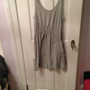 Gray h&m dress