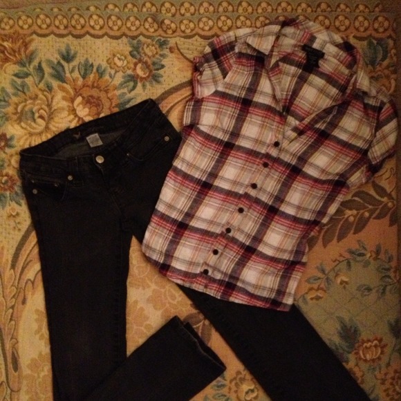 Wet Seal Jeans and Top