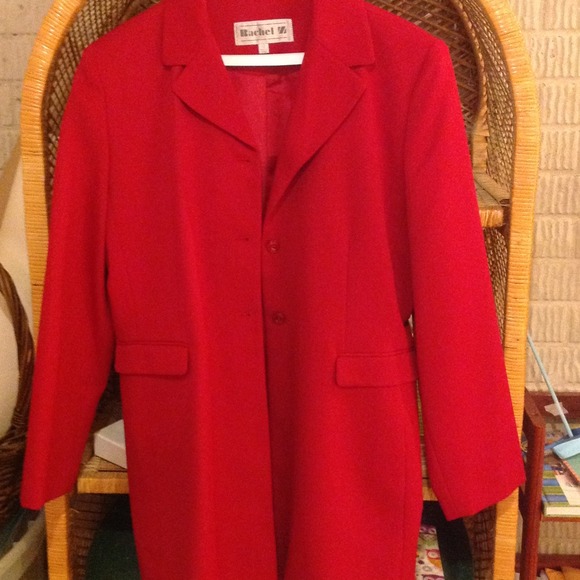 3 piece red suit