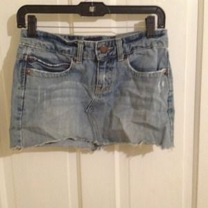 Jean skirt