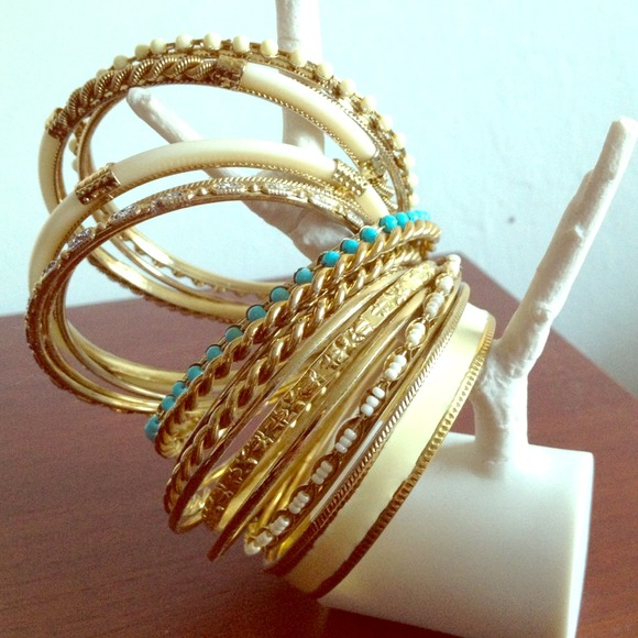 SOLD to @jennybee85 - Gold Bracelets