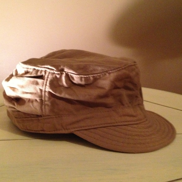 Bundled Khaki Army Hat