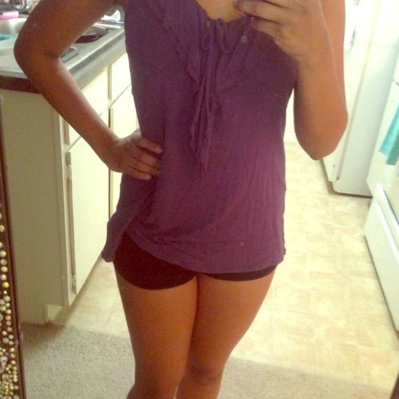 Purple tank