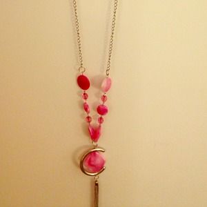 Pink necklace