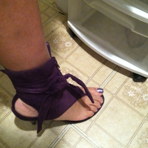 Purple heels
