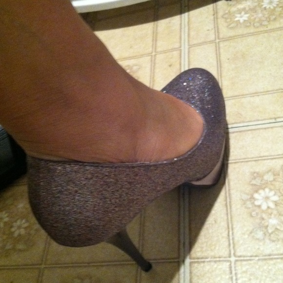 Glitter heels