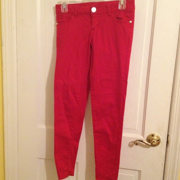 Red pants