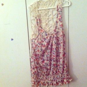 Floral print tank top