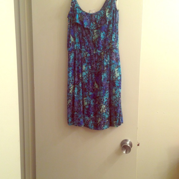 Blue dress