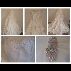 Bridal Gown with Veil