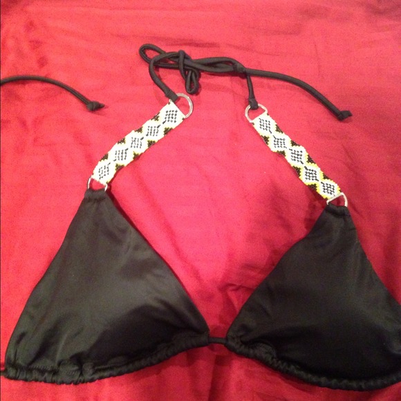 Victoria's Secret black bikini top