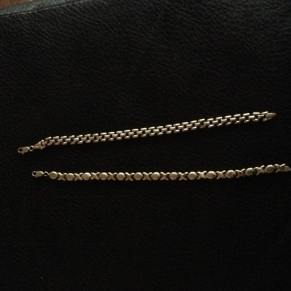 Bundled one 14k and one 10k  bracelets