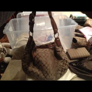 Authentic Coach shoulder bag