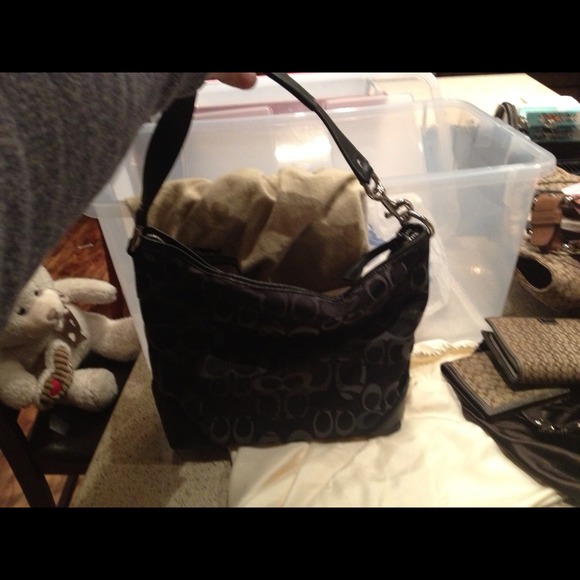 Black Authentic Coach Purse