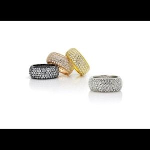 CZ Silver Lady Ring