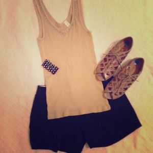 JCrew embellished tank