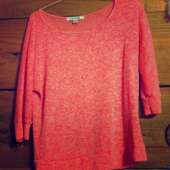 SOLD✨ Forever 21 pink 3/4 sleeve top