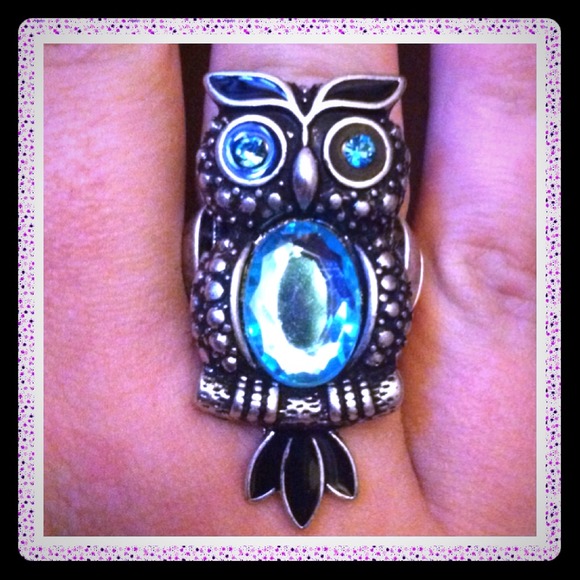 ❌RESERVED for madr❌✨NWT✨ Cerulean Owl Stretch Ring