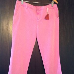 Spring straight ankle pants - size 13