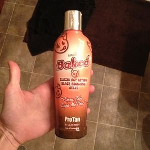 🎀Totally baked tingle tanning lotion