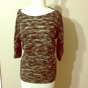 Hinge multi colored knit sweater