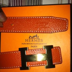 Authentic Hermes waist 36 belt
