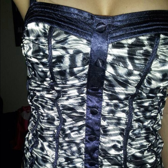 TRADED!! super cute Charlotte Russe busteir top !