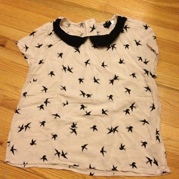 Peter Pan collar top