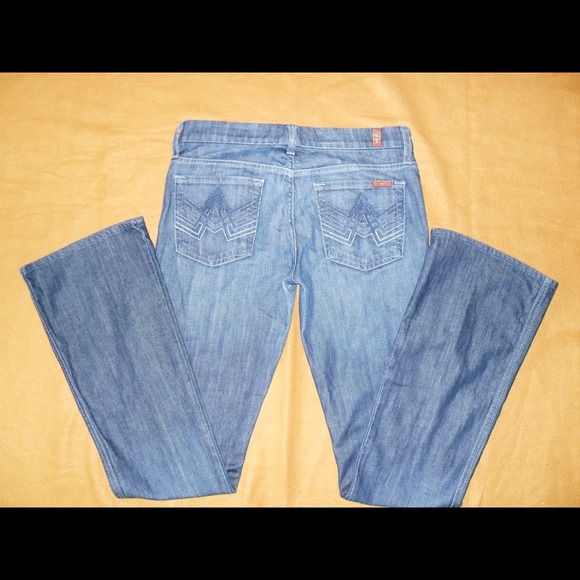 SOLD--7 For All Mankind "A" pocket. - Picture 2 of 4