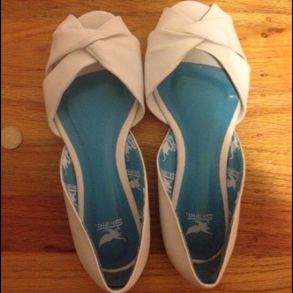 Open toed flats :-)