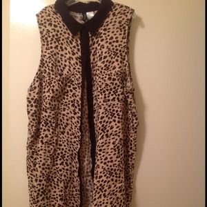🚫Hold for Tirzah88🚫H&M leopard print top