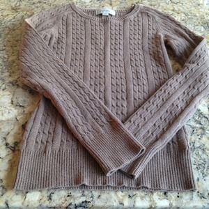 DONATED Merida size XS cable knit sweater