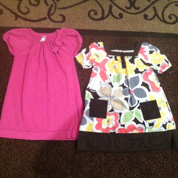 Two cute toddler dresses