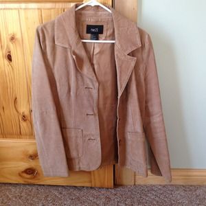 Sold in jacket bundle! Tan suede jacket