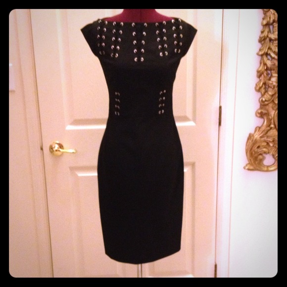 Black Karen Millen dress