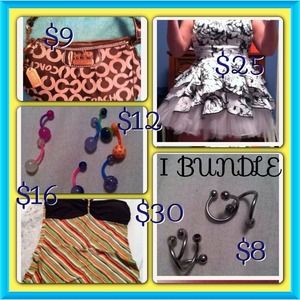 I bundle , come check out my closet! 😊